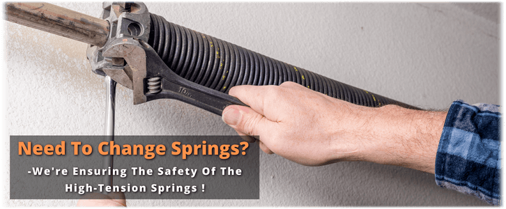 Broken Garage Door Spring Repair Alpharetta GA